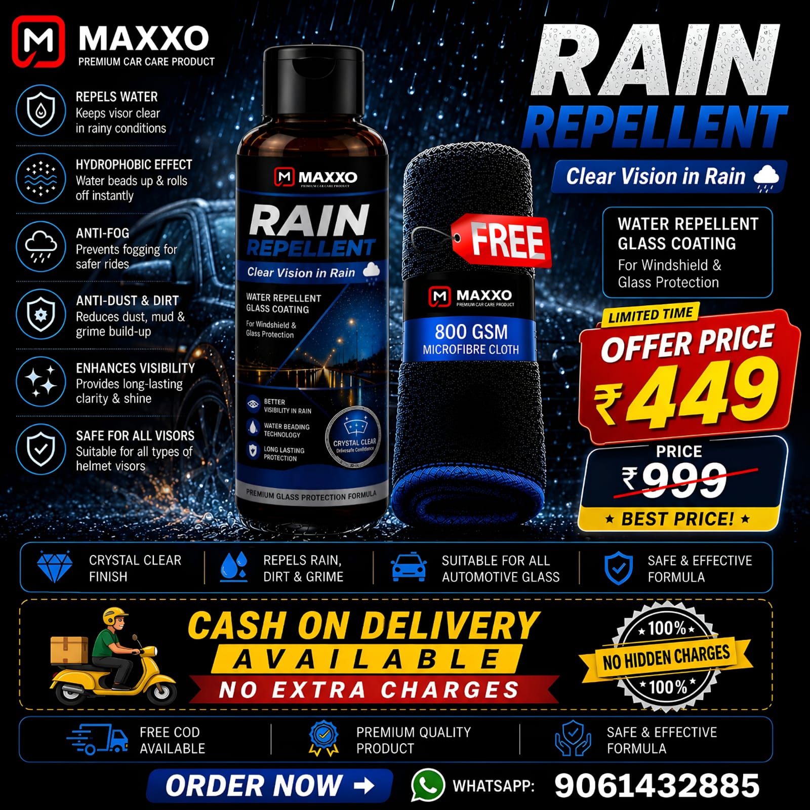 MAXXO Rain Repellent